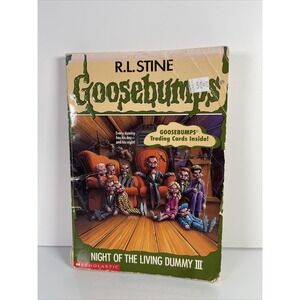 Goosebumps #40 Night Of The Living Dummy 3 1st Edition